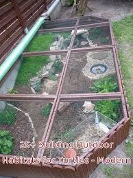 25 Building Outdoor Habitats For Turtles Modern In 2020 Schildkrotengehege Schildkrote Gehege Bartagame
