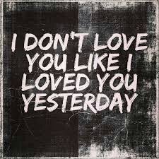 My Chemical Romance I Don T Love You Cover My Chemical Romance I Don T Love You Words Mcr Quotes Quotes