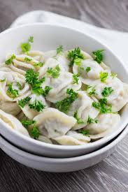 Russian Style Ravioli Pelmeni Rezept Rezepte Sosse