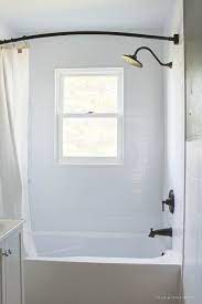 The quality and the look of the bath is absolutely incredible. Bathroom Makeover Week 2 Bathtub Installation Love Grows Wild