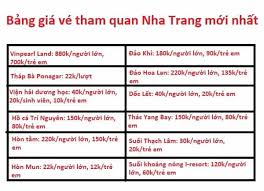 Harga tiket masuk dan wisata di taman mini indonesia indah (tmii) jakarta timur pada 2019. Cáº­p Nháº­t Báº£ng Gia Ve Tham Quan Nha Trang 2021 Má»›i Nháº¥t