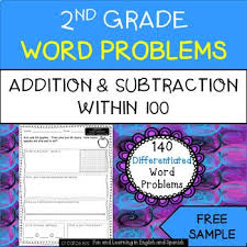 2nd Grade Word Problems Worksheets W Digital Option Distance Learning Addition Word Problems Word Problems Math Word Problems