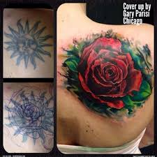 Big Red Rose Cover Up Cover Up Tattoos Cover Tattoo Up Tattoos