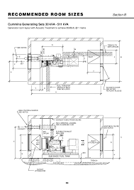 Generator's room 3d construction drawing. 86548526 Installation For Generator Set