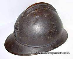 Pin On Adrian Helmet 1915 French