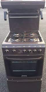 Eye Level Gas Cooker Cannon Worcester Brown 50 Cm Wide Gas Cooker Cooker Cannon