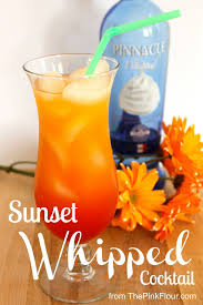 Sunset Whipped Cocktail Made With Fresh Orange Juice Perfect Summer Drink Whipped Vodka Orange Juice And Vodka Cocktails
