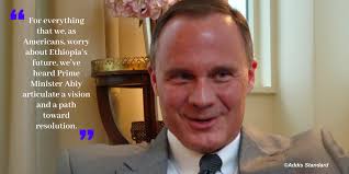 The Interview: "There are going to be people who are going to embrace this  change and people who are going to resist it," Mike Raynor, US Ambassador  to Ethiopia