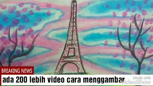 Pemandangan alam gambar yang mudah digambar dan bagus. Drawing Eifel Tower Ada 200 Lebih Video Menggambar Gampang Dan Bagus Youtube