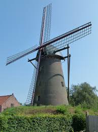 Meerle Heimeulen Belgium Windmuhle Muhle Wind