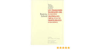 Check spelling or type a new query. Les Traduccions Valencianes Del Blanquerna Valencia 1523 I De La Scala Dei Barcelona 1523 Estudi Linguistic Textos I Estudis De Cultura Catalana Band 16 Schmid Beatrice Amazon De Bucher