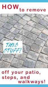 By following these steps, you will have a patio that is free from debris, dust, leaves, stains, and other unwanted matters in no. How To Remove Mildew And Mold From Paver Patio And Concrete Surfaces Cleaning Pavers Cleaning Concrete Patios Paver Patio
