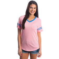 Baseball Logo Jersey In Cotton Candy Pink By Lauren James Final Sale Walmart Com