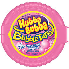 Childhood bubble gum bubble gum in a dish. Hubba Bubba Original Bubble Gum Tape 2 Ounce Walmart Com Walmart Com