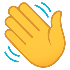 Emoji 👋 Salut de la main à copier/coller - wpRock