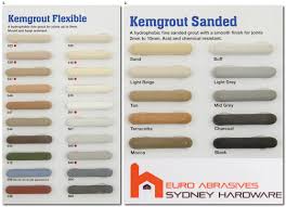 Kemgrout Grout Colour Chart Tile Grout Online