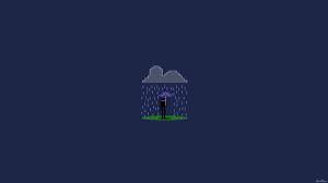 Man Under Umbrella Clip Art Minecraft Enderman 1080p Wallpaper Hdwallpaper Desktop In 2020 Wallpaper Minecraft Original Wallpaper