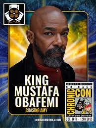 🚨 NEW GUEST ANNOUNCEMENT! 🚨 Please welcome King Mustafa Obafemi — the  unforgettable Hooper X from Chasing Amy — to Kevin Smith's Chronic Con! 💥  He has some rare pro photo opportunities