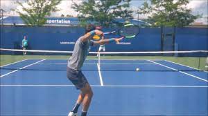 With no grass court tennis in almost 23 months, it will be a challenge for everyone to see how they acclimatize to the surface. Karen Khachanov Forehand Slow Motion Youtube