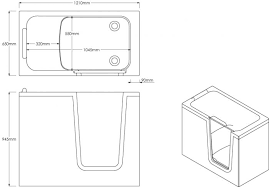 Die höhe der badewanne läßt sich einstellen. Senioren Badewanne 120x70 Badewanne Mit Einstieg 10004 Badewannen24 Eu