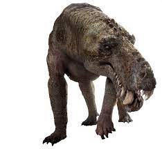 Recreation Of Gorgonops This Therapsid Lived 250 Million Year Ago In The Late Permian Long Before Prehistoric Dinosaurs Prehistoric Animals Ancient Animals
