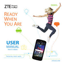 Tracfone zte majesty pro z798bl / z799vl specifications. Zte Z899vl User Manual Pdf Download Manualslib