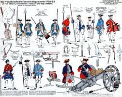 Infanterie Regimenter 1756 63 Uniforme De L Armee Uniformes Militaires Ancien Regime