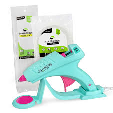 Amazon.com: Surebonder Lynn Lilly Edition - Kit de pistola de pegamento  caliente de tamaño completo sin cable con rollo de pegamento caliente  multiusos y barras de pegamento resistentes de alta resistencia, color :
