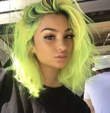 Lime Wig Short Lace Front Bob Neon Green With Ombre For Women Anime Cosplay Halloween Party Hair Inspo Color Aesthetic Hair Neon Hair