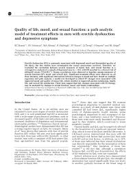 The rosen group is in the sectors of: Pdf Quality Of Life Mood And Sexual Function A Path Analytic Model Of Treatment Effects In Men With Erectile Dysfunction And Depressive Symptoms