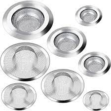 6pcs rubber sink stoppers, enough quantity and different sizes can satisfy your needs much easier. Buy 8 Pieces Drain Hair Catcher Bathtub Shower Drain Cover Kitchen Sink Strainer Stainless Steel Sink Drain Stopper Filter For Kitchen Bathroom Coarse Mesh And Fine Mesh Different Sizes Online In Indonesia