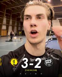 Kevin Nylund ja hieman yllättävä ratkaisu tässä tilanteessa. 🤪 — #Heimo  #Salibandy #Fliiga #EspooLiikkuu #KWMC — 🎥: @ruutu_urheilu