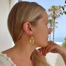 Beryl Lemon deals Quartz Diamond Drops