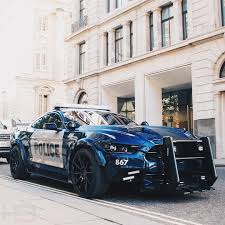 Ford Mustang Gt Barricade Ford Police Mustang Mustang Cars