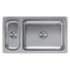 Elkay eluhaqd32179 lustertone classic 40/60 double bowl undermount stainless steel sink with aqua divide. Reviews For Elkay Lustertone Undermount Stainless Steel 33 In Double Bowl Kitchen Sink Eluh3219 The Home Depot
