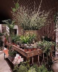 Pin By Mayumi Williamson On Florist Garden Center Displays Potted Plants Outdoor Indoor Farming