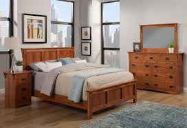 Find the perfect option for your bedroom today and sleep like a baby tomorrow! Mission Oak Panel Bed Bedroom Suite Queen Size Oak For Less Furniture