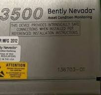 Best Bently Nevada 3500/50-04-00 136703-01 Discrete Internal ...