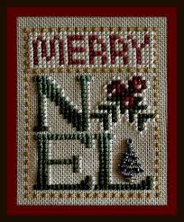 Beautiful pattern thanks for sharing. Hinzeit Merry Noel Counted Cross Stitch Pattern And Tree Charm Winter Holly Christmas By Needlec Cross Stitch Cross Stitch Embroidery Xmas Cross Stitch