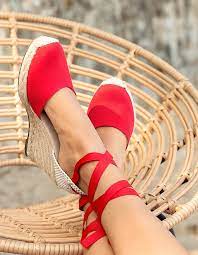 Peaufinez votre look avec les dernières sandales à talon pour femme tommy hilfiger. Foarte Ieftin Fara Taxa De Vanzare Sosiri Noi Espadrille Talon Compense Rouge 101openstories Org