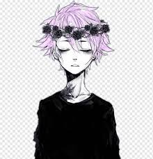 Dont make the mistake of watching bad sad romance anime. Anime Drawing Graphy Chibi Manga Sad Anime Boy Purple Black Hair Violet Png Pngwing