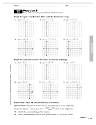Q1 identify the graph of y. Graphing Square Root Functions 2