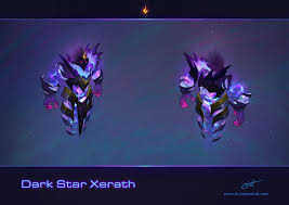 Lol Skin Concept Dark Star Xerath By Shockowaffel On Deviantart Dark Star League Of Legends Characters Lol League Of Legends