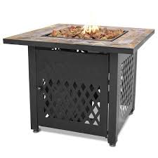 Fantastic round propane fire pit black threshold image 2 of. Threshold Fire Table Target