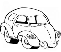 Jij moet al weten tekeningen om na te tekenen makkelijk je noch? Kleurplaat Auto Peuters Leuke Kleurplaten