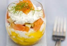 Plus De 30 Recettes De Verrines Salees Bluffantes Recette Verrine Verrine Saumon Saumon Et Fromage Frais