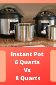 Browse the best instant pot recipes for pork, chicken, beef, stews, and more. Instant Pot 6 Qt Vs 8 Qt Instant Pot Instant Pot Recipes Pot