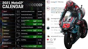 .handy motogp calendar is the place to be for all the latest news and updates on the current season's race schedule. Jadwal Motogp 2021 Mulai 28 Maret Di Motogp Qatar Motogp Indonesia Di Mandalika Masuk Daftar Tribun Batam
