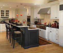 Two Tone Kitchen Cabinets Ideas Concept With Modern Door Design And Painted With Combini Kitchen Cabinet Styles Cottage Kitchen Design Kitchen Island Cabinets