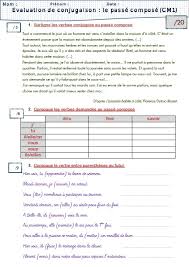 Maybe you would like to learn more about one of these? Une Evaluation Sur Le Passe Compose Cm1 Ma Maitresse De Cm1 Cm2